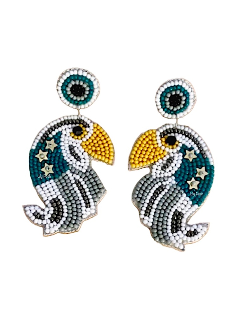 Philadelphia Eagles Football Game Day Earring Lily Posh